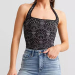 Free People With Love Halter Bodysuit Photo 0