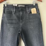 Levi's Levi’s Washed Black 720 High Rise Skinny Cropped Jeans Size 4/27 Photo 2