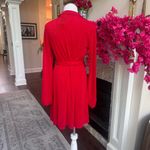 Wild Fable  Elegant Red Wrap Dress Size Medium Photo 2