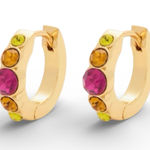 Kurt Geiger  London Crystal Huggie Earrings Photo 0