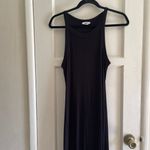LNA Black Ribbed Maxi Dress Photo 2