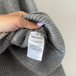 Reformation Gray Garrett Cashmere Cropped Sweater L Photo 8