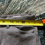 Gap  Gray Signature Skinny Ankle Pants Checkered Red and Black SZ 6 High-Rise Photo 10