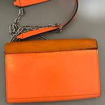 Rag and Bone  Orange Suede & Leather Chain Crossbody Wallet Bag Photo 5