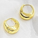 Mini Wide Gold Hoops Photo 0