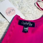 Crystal Sky Corset Top Hot Pink Jumpsuit Photo 10