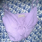 Urban Outfitters Light Purple  Crop Top xs Photo 0
