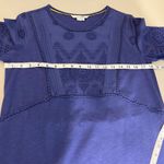 Boden Dress Womens‎ 6R Purple Eyelet Embroidered Shift Short Sleeve Above Knee Size 6 Photo 9