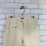 J. McLaughlin Baxter Natural Ankle Zip Skinny Jeans Size 2 Photo 3