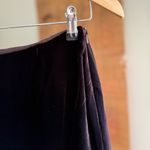 Ann Taylor Y2K Velvet Silk Chocolate Brown Midi Trumpet Skirt Photo 2