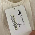 NWT Lena Boutique Ivory Boho Gauzy Cotton Layered Top Feminine Romantic Medium Photo 2