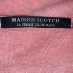 Scotch & Soda Scotch &‎ Soda Peach 3/4" Sleeve Light Weight V-Neck Sweater Size 1 Photo 7