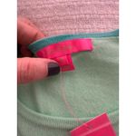 Lilly Pulitzer NWT  Rica Cashmere Sweater in Resort Aqua Sea Crystals Color Block Photo 3