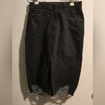 ZARA women Charcoal Distressed Jeans Photo 5