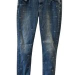 EXPRESS  Women's Pattern Ankle Legging Jeans Size 8 Photo 0