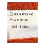 Fall Colorblock‎ Striped Sweater Brown White Orange Knit Women Size Small Photo 6