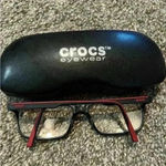 Crocs  Eyewear Mod CF3116 COL.20OE 15 D 15 138 Black/Orange Eyeglasses With Case Photo 1