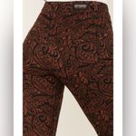 Shyanne  WOMEN'S PAISLEY PRINT SUPER FLARE JEANS  29x34 Photo 2