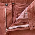 American Eagle  Mom Straight Leg Pants Corduroy Super High Rise Mauve Size 12 Photo 5