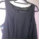 J.Crew Size 10 Black Sheath Dress 100% Wool Sleeveless High Neck Photo 1