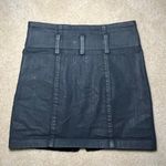 LF Carmar Wax Skirt | Size 25 | Charcoal Grey Photo 2