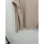 We The Free Supernova Top Tan Cream Cowl Bell Sleeves Oversized Women XL NWT Photo 3