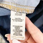 Soft Surroundings  Dark Wash Raw Hem Straight Jeans Photo 6