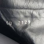 Giuseppe Zanotti Black Suede Ankle Boots Size 40 Photo 7