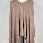 Barefoot Dreams  Cozychic Ultra Lite Poncho Women's One Size Brown Photo 4