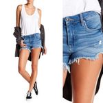 BLANK NYC NWT Denim Puppy Love Denim Wedge Shorts Size 24 Photo 2