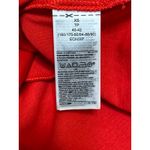 Gap Women's Red Long Sleeve Mock Neck Back Zip Swing A Line Mini Dress Size XS Photo 4