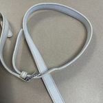 Loewe Vintage White Pebbled Leather Buckle Flap Crossbody Bag - Preowned Photo 10