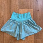 Aerie Crossover Flowy Shorts OFFLINE Real Me Light Blue– NWOT Photo 1