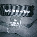 Saks 5th Avenue Saks Fifth Avenue 4 27x30 Seamed Ponte Knit Ankle Pants in Dark Gray Photo 6