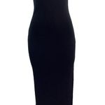 Heart and Hips Size Large Ribbed Black Sleeveless Dress. Preloved. Photo 0