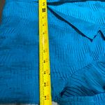 Chico's Vibrant Teal Blue Textured Jacket Blazer Tunic Sz 2 -L 12 Photo 12