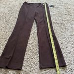 Soho Apparel Soho Womens Pants Size S Brown Stretch Mid Rise Career Flare Trousers Pull On Photo 2