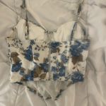 Hazel Boutique  Corset Top Floral Photo 1