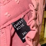 Emery Rose Relaxed Pink Halter Tank Top with Flowy Fit Size 2X Photo 1