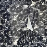 Free People NEW These Dreams Black Floral mini Long Sleeve Dress Size Small Photo 10