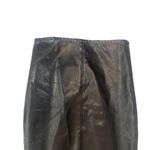 BLANK NYC  Black Vegan Leather 21" Pull On Pencil Straight Skirt Women SZ 6 Photo 5
