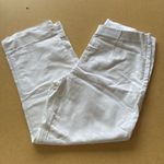Nic+Zoe  White Cropped Pants size 4 Photo 3