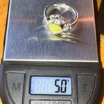 Natural Connemara Marble Sterling Silver Claddagh Ring Size 10 Photo 8