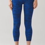 Lululemon High Times Pant (Full-On Luxtreme) Life Lines Cerulean Blue Black 2 Photo 0