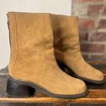 Tommy Hilfiger Womens Vintage Y2K Suede Squared Toe Block Heel Boots Size 7.5 Photo 2