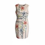 Vince Camuto Vince‎ Camuto Sleeveless Floral Sheath Dress Business Career Elegant Photo 2