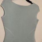 Gianni Bini Gianna Bini ribbed teal bodycon dress Photo 6