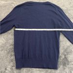 Saks 5th Avenue Saks Fifth‎ Ave Navy Blue Crewneck Sweater Photo 6