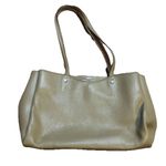 Karl Lagerfeld GUC  Murl Mushroom Light Brown Tan LH8BR549 Handbag Photo 0