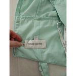 David's Bridal David’s Bridal Lace Dress Sz 10 Seafoam Green Side Gather Lined Padded Prom Photo 6